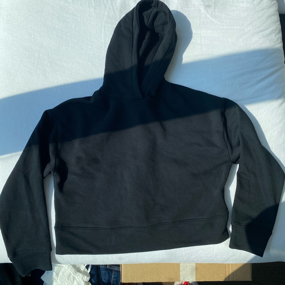 Zara cropped hoodie